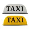 White/Yellow Shells LED Magnetic Base 12V Car Taxi Cab Roof Top Sign Light Lamp Waterproof Taxi Dome Light Taxi Sign