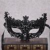 Maschera Veneziana Vintage in Pizzo Traforata, Maschera Decorativa Intagliata Glitterata per Feste in Maschera per Adulti