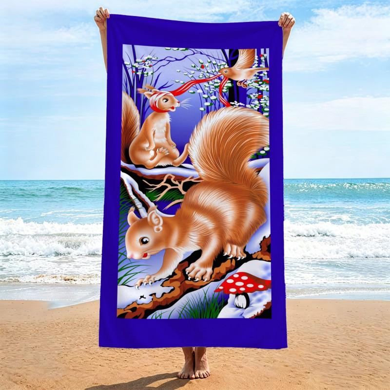 Ultra Absorbent Quick Dry Microfiber Beach Towel Pool Swim Spa Travel Lightweight Bath 70x140cm