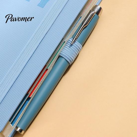 Personal Productivity Diary 2027 A5 Daily Planner, Vertical Grain Hardcover 320 Page Thick Paper Writing Journal Schedule Notebook, English