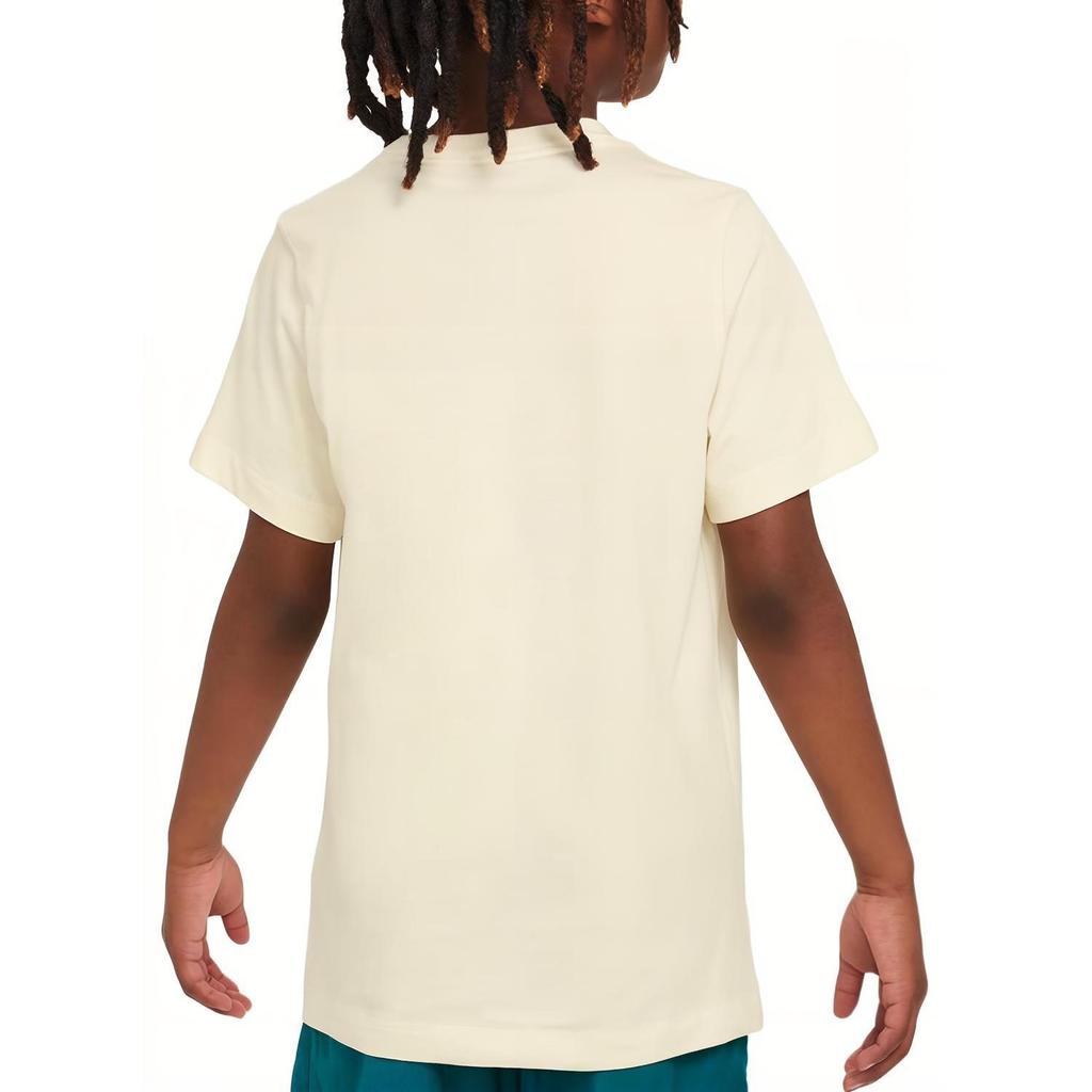 Nike T Shirt Coconut Milk Kids' FV8655-113