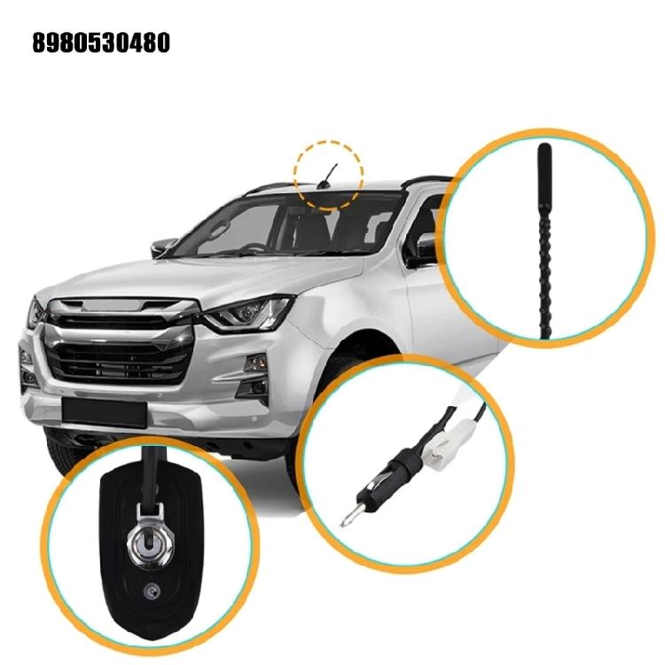 AM FM Antenna Replacement Roof Aerial Car Radio Antenna Automotive Exterior Accessories Easy Installation 8980530480