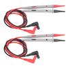 2 Sets Multimeter Test  s Silicone Testing Probe Needles Electrical Test Wire Kit Universal 1000V 10A