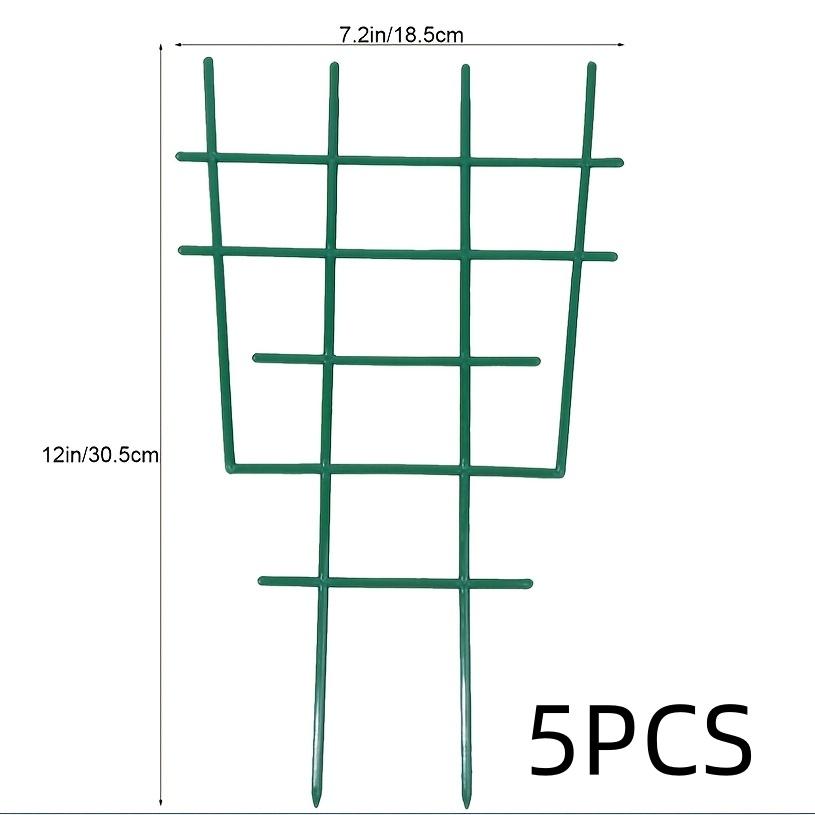 

5Pcs Plant Support Pile Climbing Vine Stake Bonsai Fixing Rod Garden Plants Stake Holder Flower Support Rack For Potted Plant