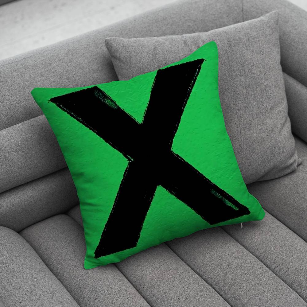 EEdward SSheeran Christopher Pillow Case For Home Bedroom Car Office Decoration Living Room Sofa Cushion Cover Suitable