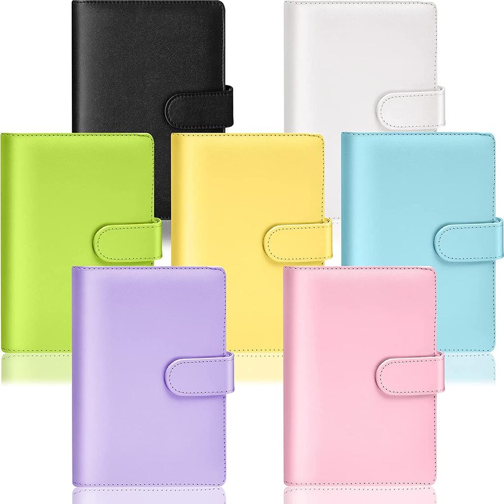 A6 Budget Binders Planner 6 Hole 8 Zipper Envelopes 2 Stickers In One NoteBook Wallet For Save Money Organizer Cash System
