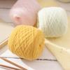 100g New Fluffy Mohair Yarn Warm Soft Cotton Yarn Ball Solid Color Medium Thick Crochet Yarn Woven