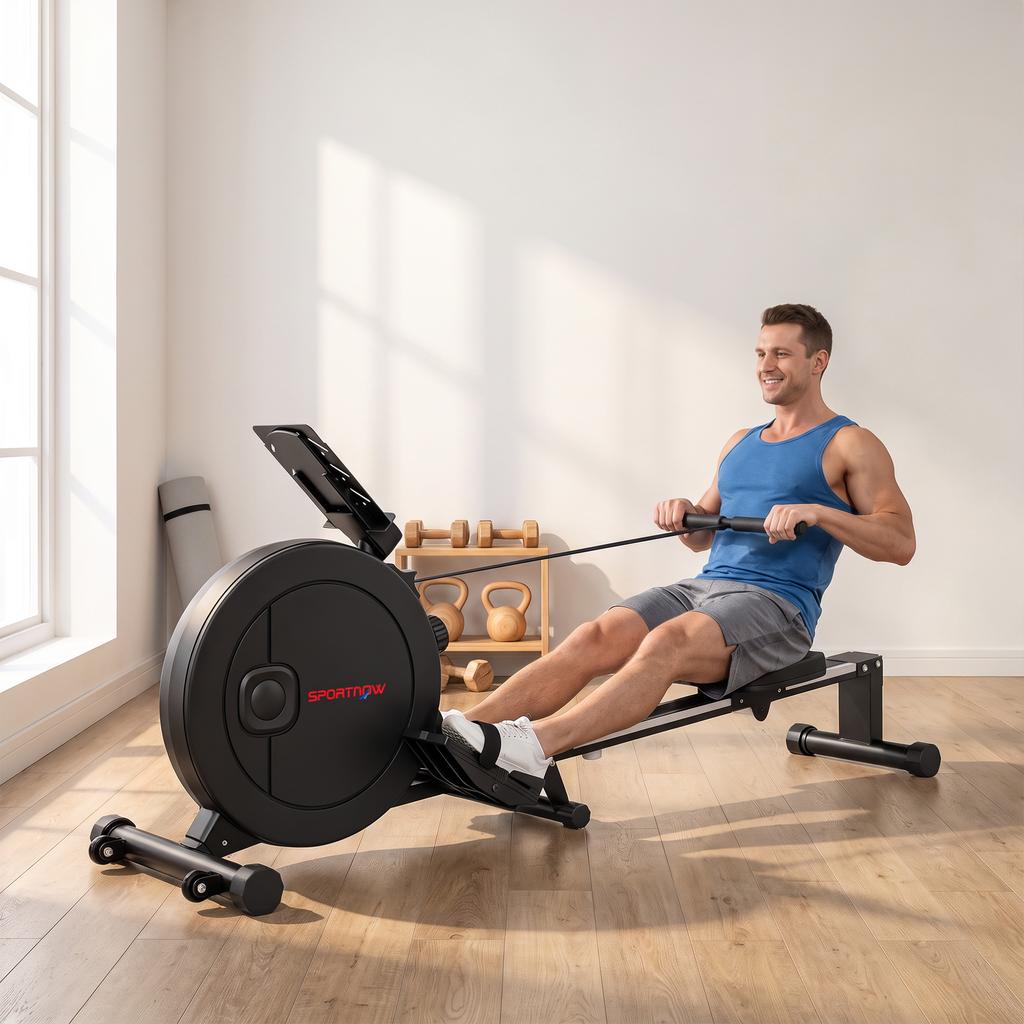 Indoor Rowing Machine, 16 Resistance Levels