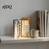 Niche Design Desktop Decor Book Shaped Flower Pot Creative Planter with Ladder Puppy And Bird for Unique Desk Ornament Succulents & Small Plants,