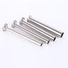 Compact 4-Piece Stainless Steel Meat Grinder & Sausage Stuffer Tube Set