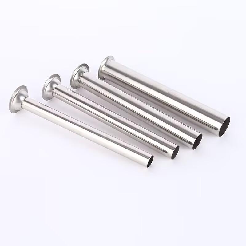 Compact 4-Piece Stainless Steel Meat Grinder & Sausage Stuffer Tube Set