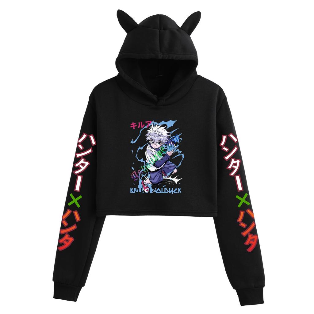 Hot Selling HUNTER x HUNTER Casual Cat Ear Women's Hoodie