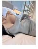 Elegant Bodycon Lingerie Set - Sensual Long Skirt, Slimming Fit, Perfect for Date Nights