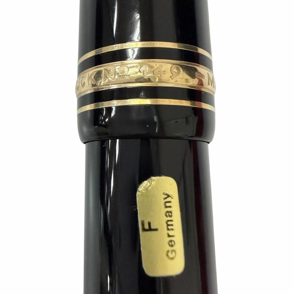 Excellent MONTBLANC fountain pen Meisterstück 149 black 18K mens Used