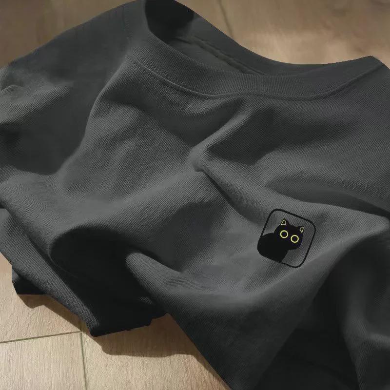 

Мужская модная белая футболка из чистого хлопка с коротким рукавом и круглым вырезом 2XL (Suggested 170-195 lbs)