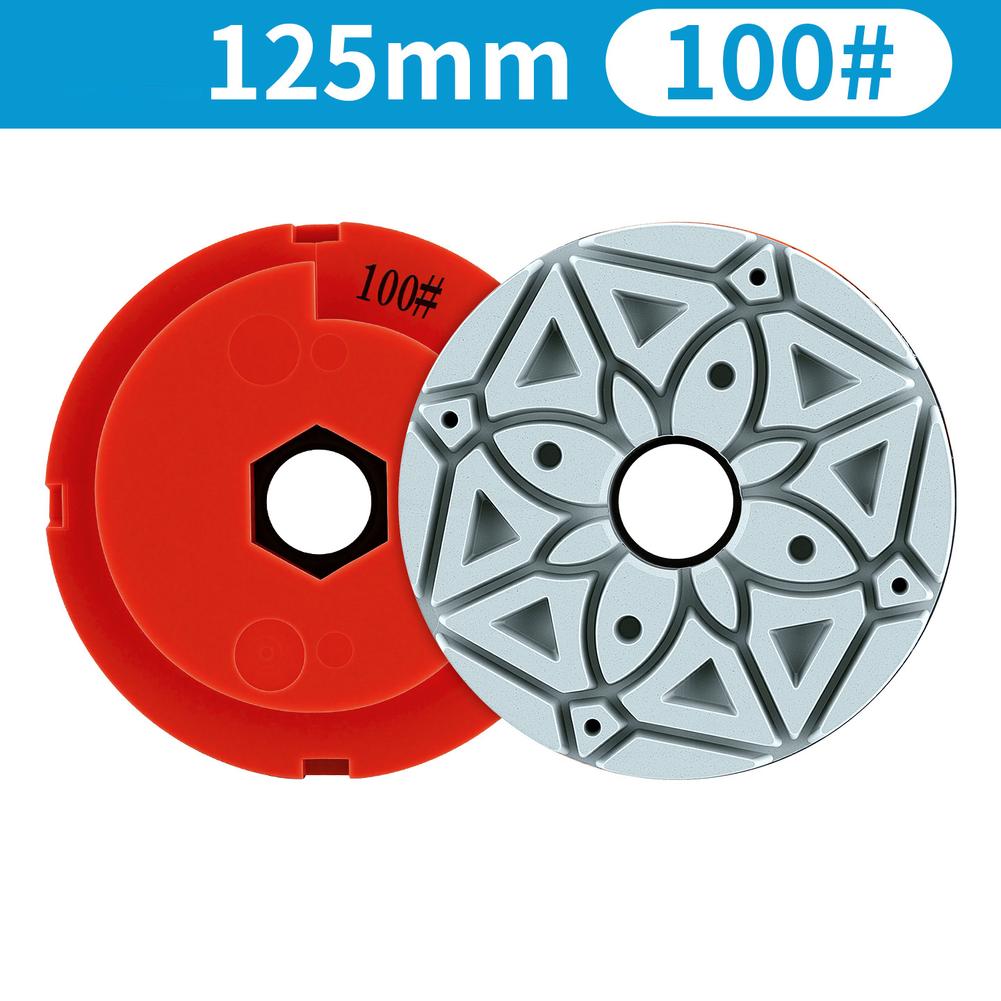 Marble Polishing Resin Grinding Wheel For Countertop Polishing High Gloss Finish Reinforced Construction 10mm Thick Abrasive