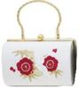 Ando White Plum and Crane Embroidered Bag GKT-17 Women's Pine, Bamboo,