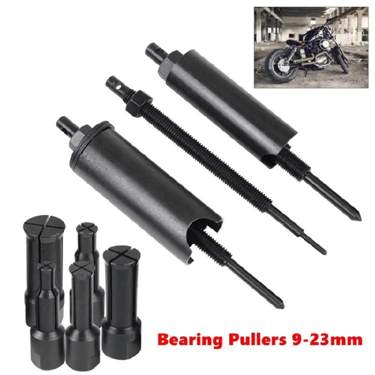 Easy To Use Motorcycle Bearing Puller Removal Tool Kit 9-23mm Diameter Suitable for DIY Enthusiasts & Repair Technicians