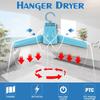 110V-220V Electric Clothes Hanger Portable Drying Cloth Machine Rack Home Indoor Dorms Dryer Shoes Clothes Hot Cold Rack