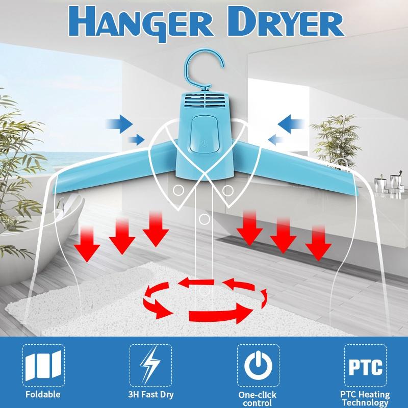 110V-220V Electric Clothes Hanger Portable Drying Cloth Machine Rack Home Indoor Dorms Dryer Shoes Clothes Hot Cold Rack