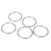 5Pcs 304 Stainless Steel Round O  s Seamless Multi Purpose Welding Metal O  s for Marine Boat Equipment    s