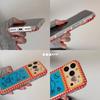 Plaid cute line bear ins15 for iPhone17promax iPhone 16 case 18pm/15pm
