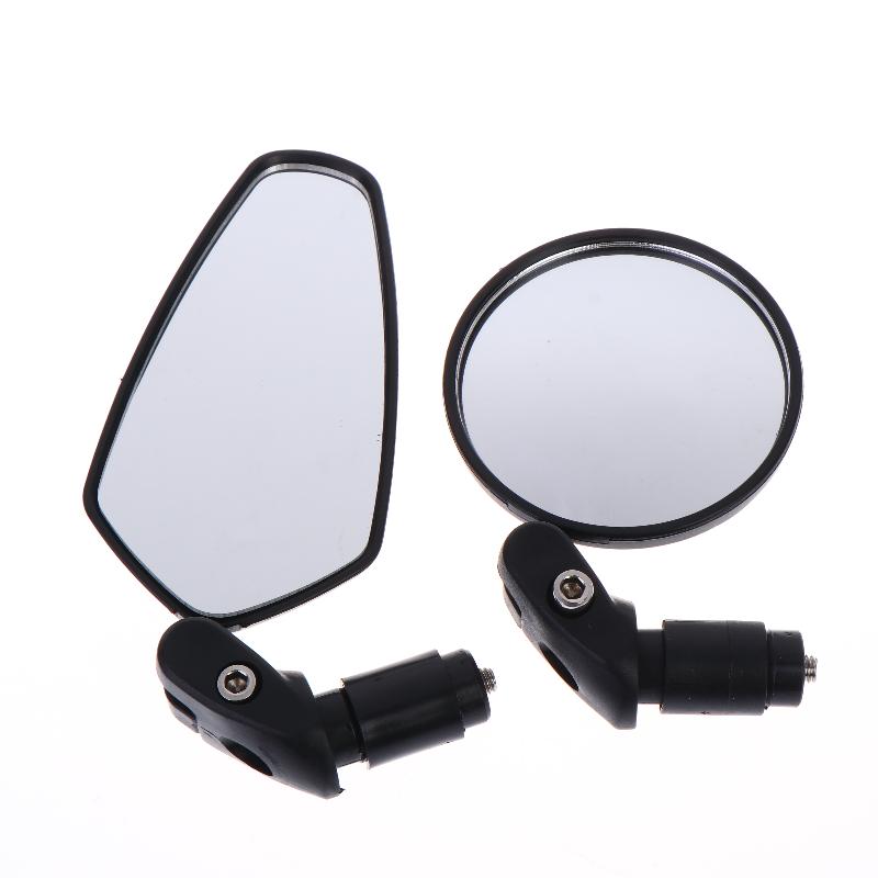 1/2Pcs  Rearview Handlebar Mirrors Rotatable For Mountain Road Bike Motorcycle Bendable Hose Adjustable Rearview Mirror