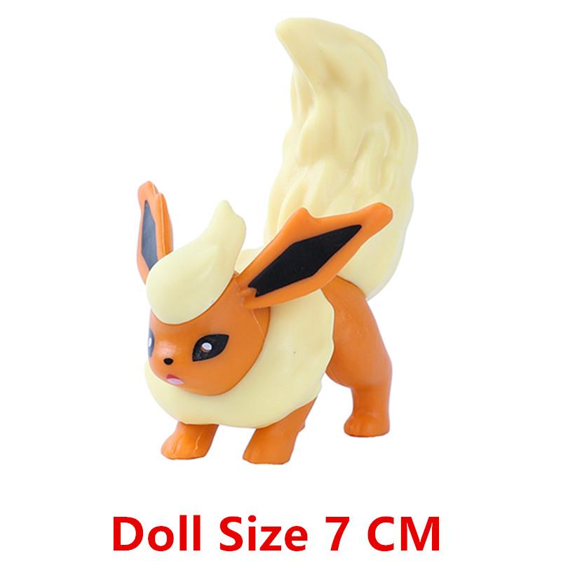 Toys Model New 4-9 CM Pokemon Anime Figure Pikachu Gengar Eevee Series Mew Cartoons Figure Pocket Monster Action Gifts Kids