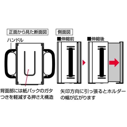 Skater Beverage Holder Paper Pack Drink Holder 10 x 5.5 x Height 9cm Made in Japan Thomas the Tank Engine x Tsumupapa DHP2