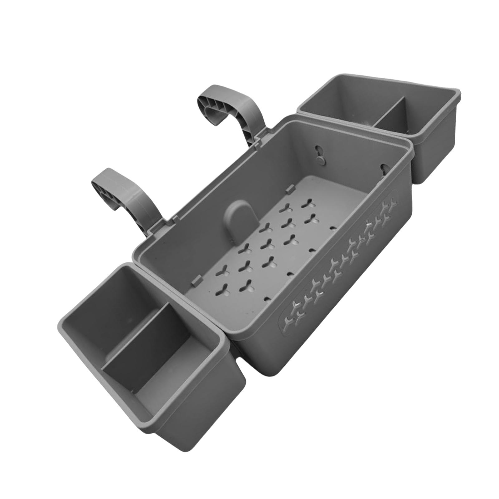 

Pool Drinks Holder Water Resistant Storage Bin Swimming Accessories for Poolside Storage Pool Toys Towels Easy to Clean C