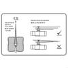 62KD Silent Pendulum Type Clock Movement Mechanism with 3 Hands Motor DIY Replacement Repair