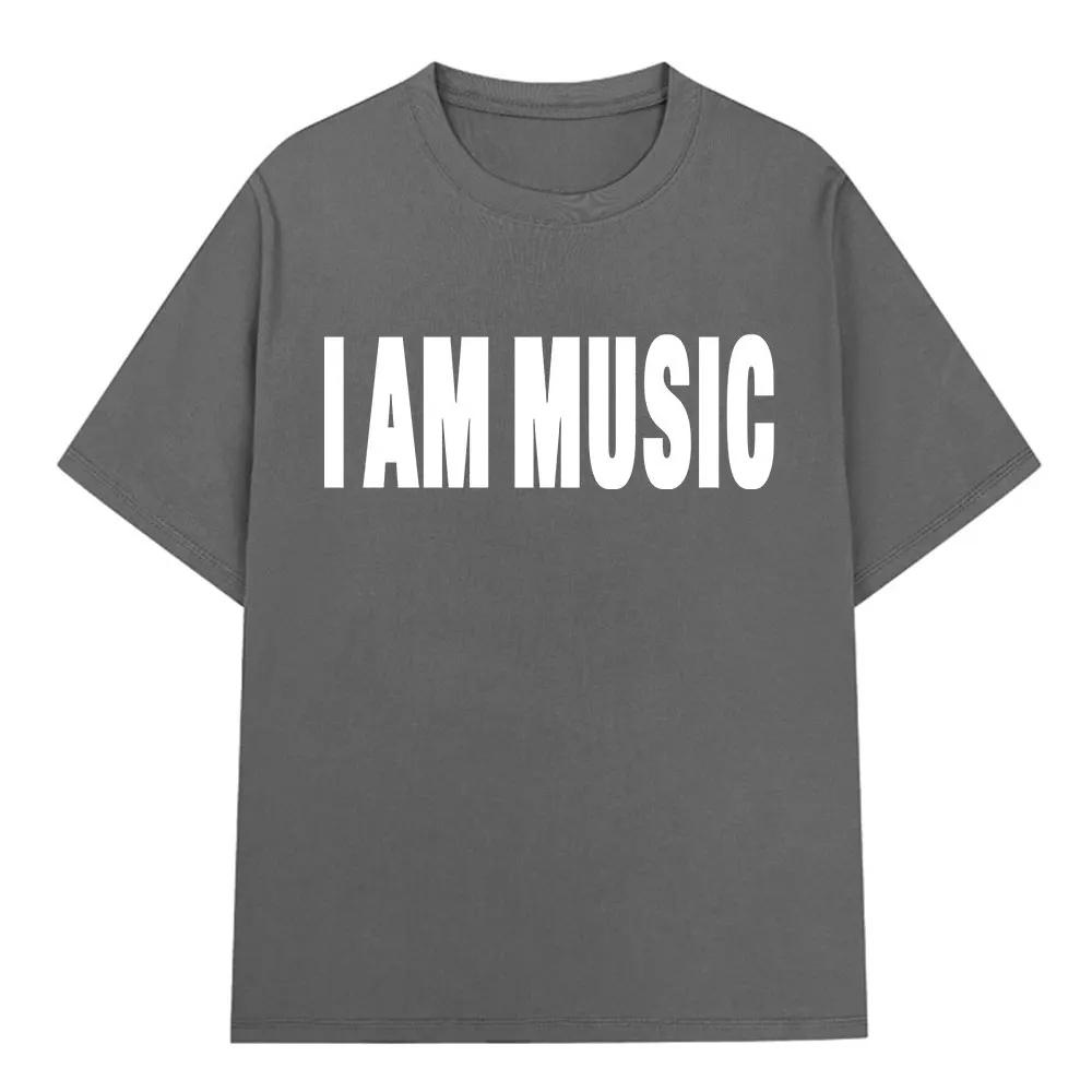 Rapper Playboi Carti Same Style I AM MUSIC Print T-shirt Men Women Fashion Comfort Opium T Shirts Cotton Tops