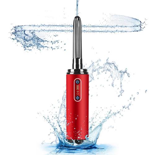 

Kxufoae Очистка ануса - Электрическая клизменная помпа, Душевая клизма для мужчин и женщин, Очистка ануса/Очистка влагалища 2-в-1, 2 режима - Постоянная очистка и Вращательный