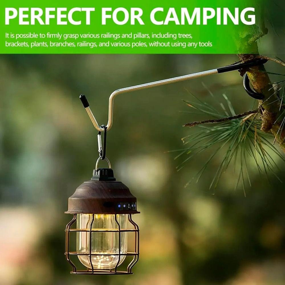 Universal Camping Hook Durable Pole Hook NEW Light Hook  Garden