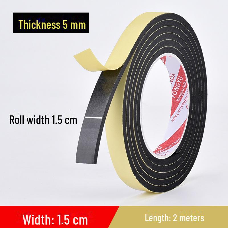 Self-Adhesive EVA Foam Sealing Strip – Dust-Proof, Temperature-Resistant, Anti-Collision, Shock-Absorbing Rubber for Doors and Windows