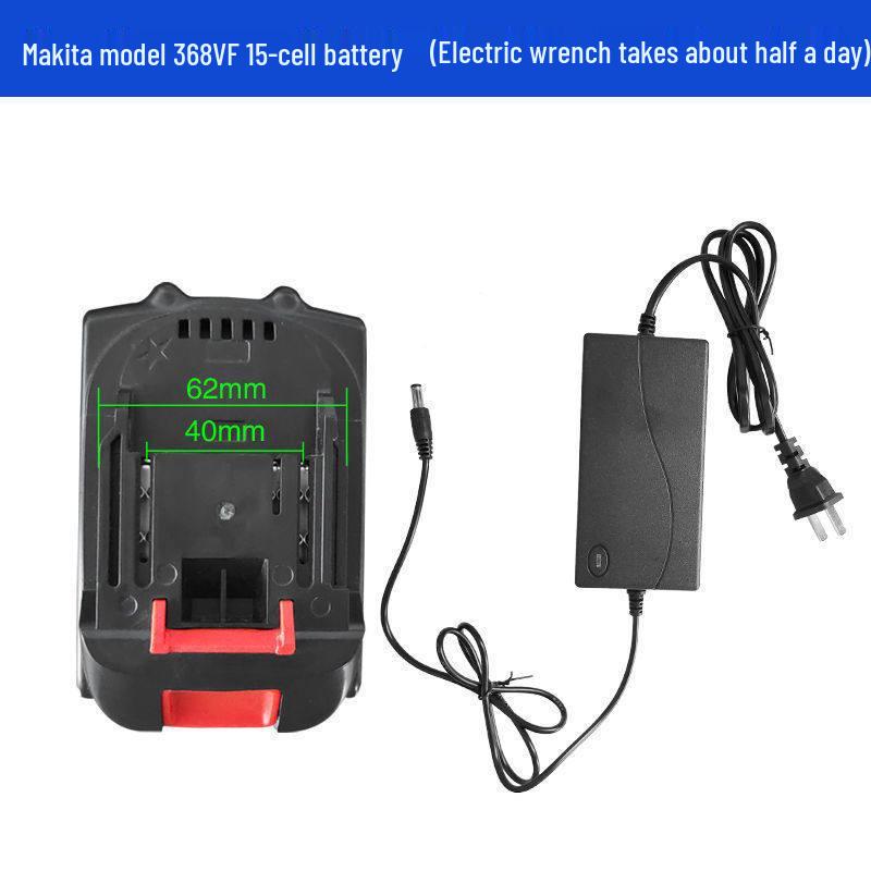 High-Power Electric Impact Wrench & Drill with Universal Battery Compatibility
