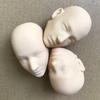 MENGF YUNYI 1/6 Чоловіча лялька Лисі голови з невеликими дефектами для DIY малювання, практики макіяжу, білі, рожеві, бежеві, частини ляльки солдата