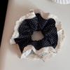 Large Size Ponytail Hair Scrunchies Rubber Band Hair Rope Elegant Hair Accessories  Girls