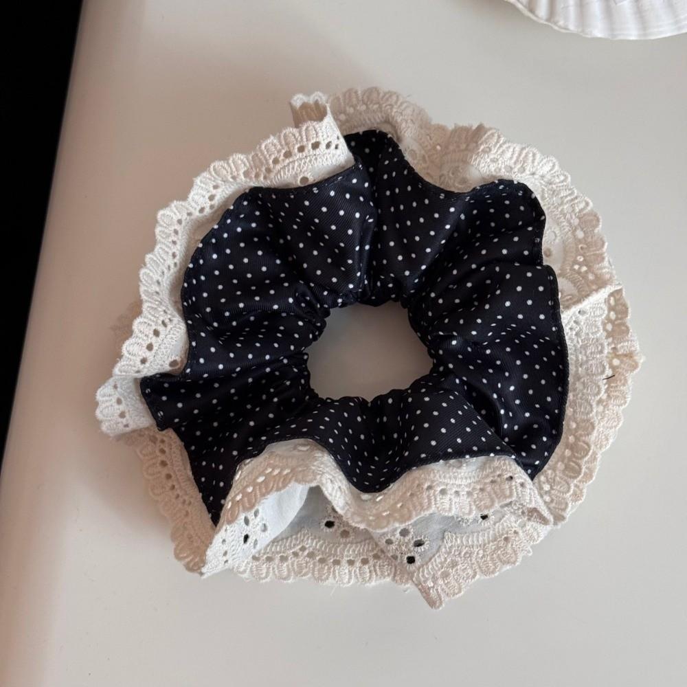 Large Size Ponytail Hair Scrunchies Rubber Band Hair Rope Elegant Hair Accessories  Girls