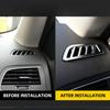 Air Vent Decoration Trim For Renault Koleos 2017-2022 For Samsung QM6 2017-2022 Air Outlet Frame Sticker Interior Accessories