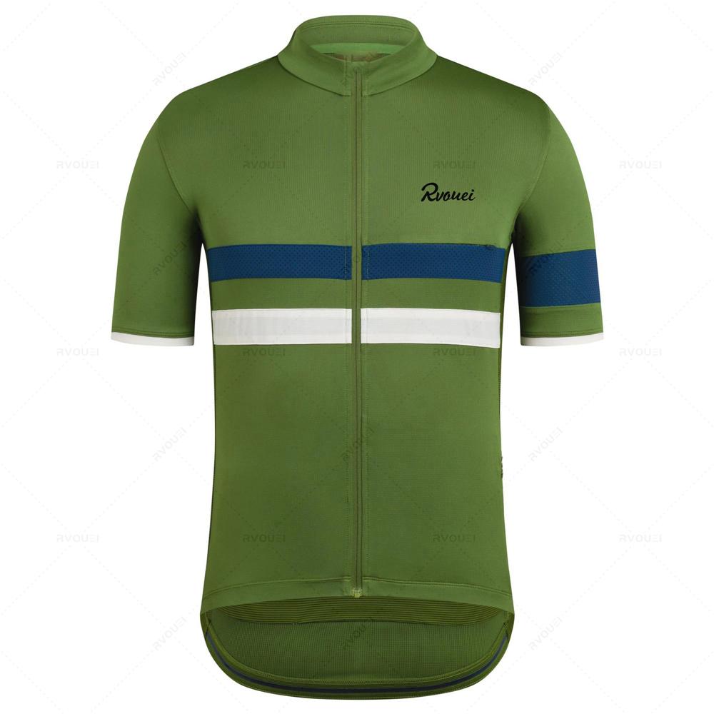 Rvouei 2026 New Cycling Clothing Road Bike Wear Racing Clothes Quick Dry Men's Bicycle Jersey Set Ropa Ciclismo Maillot Hombre