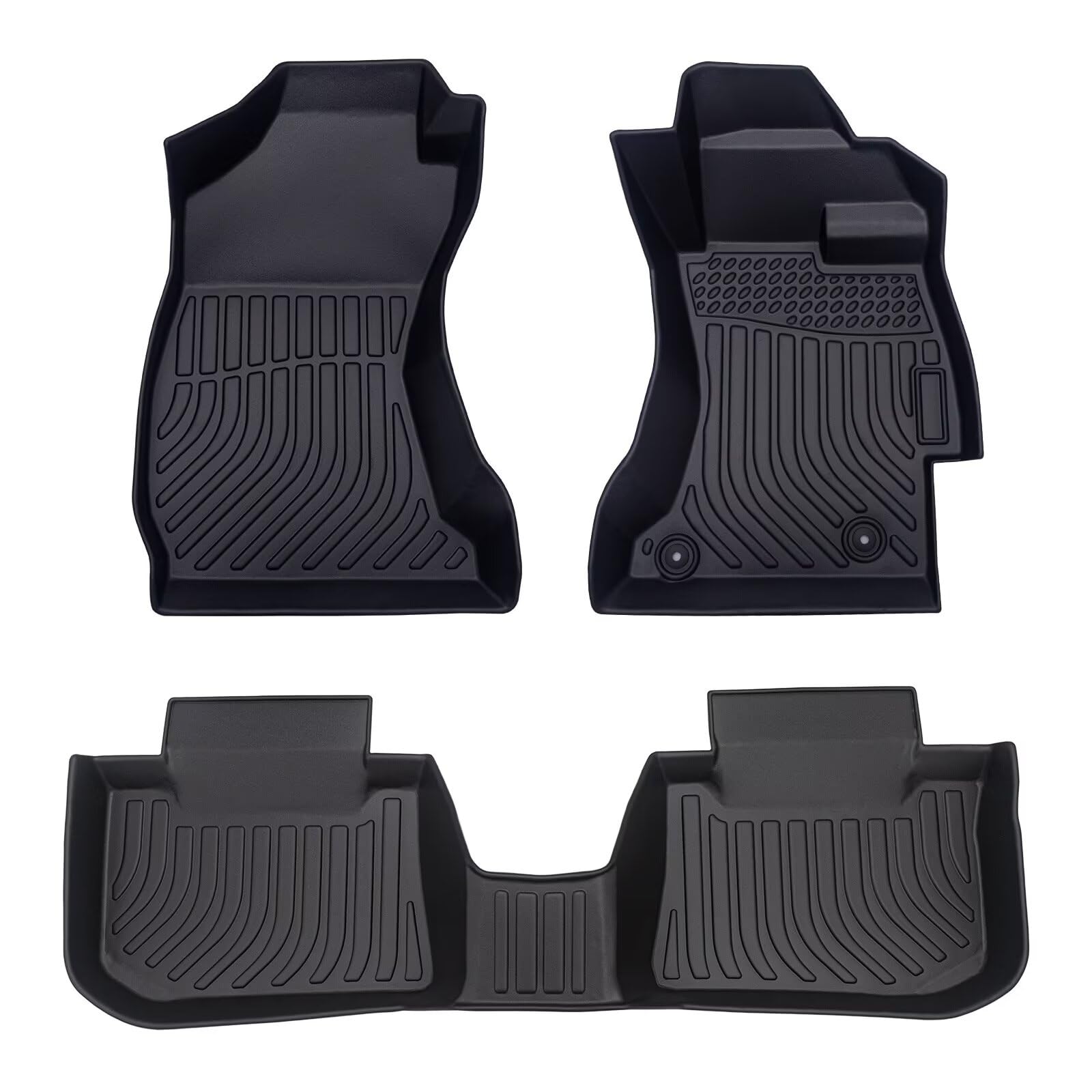 

Автомобильные коврики EastEamily для Subaru XV Легко Легко для Передних и 2017 Настоящее время Включает японские инструкции (Новые модели GK/GT/GTE) 2017-2023, чёрный