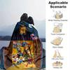 1pc, Mickey and Friends Home Decor Flannel Blanket Perfect Gift for Bedroom, Living Room, Travel, Camping, Car