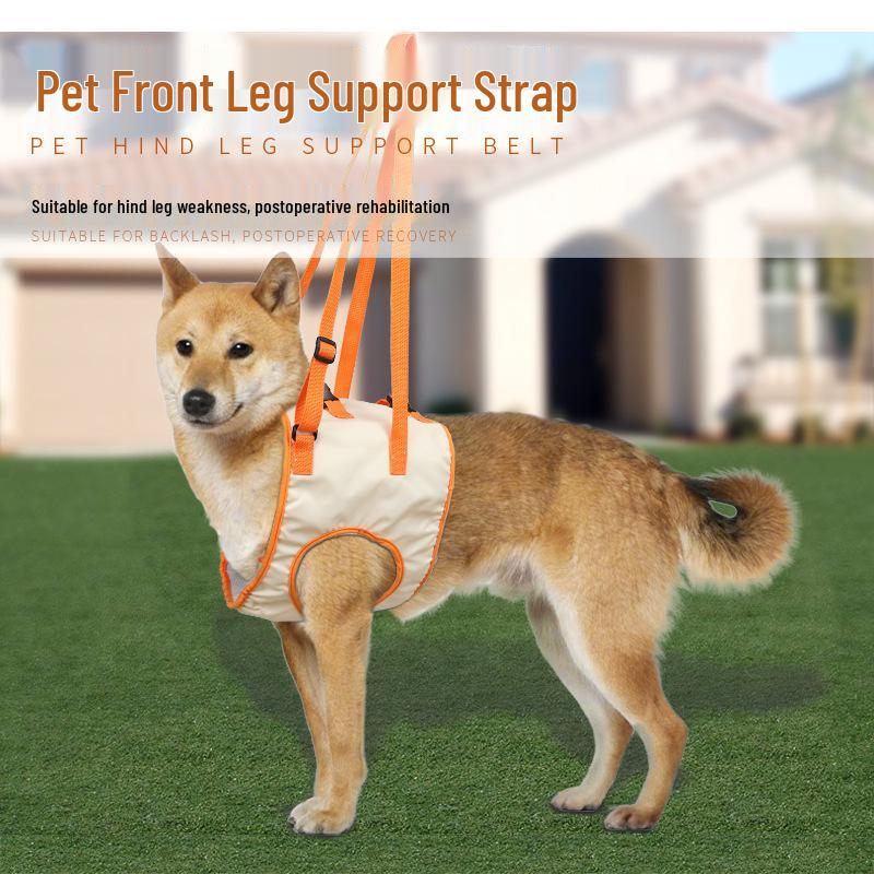 Pet Lifting Support Leash for Dogs - Forelimb & Hind Leg Assistance Post-Op or Senior Walking Aid