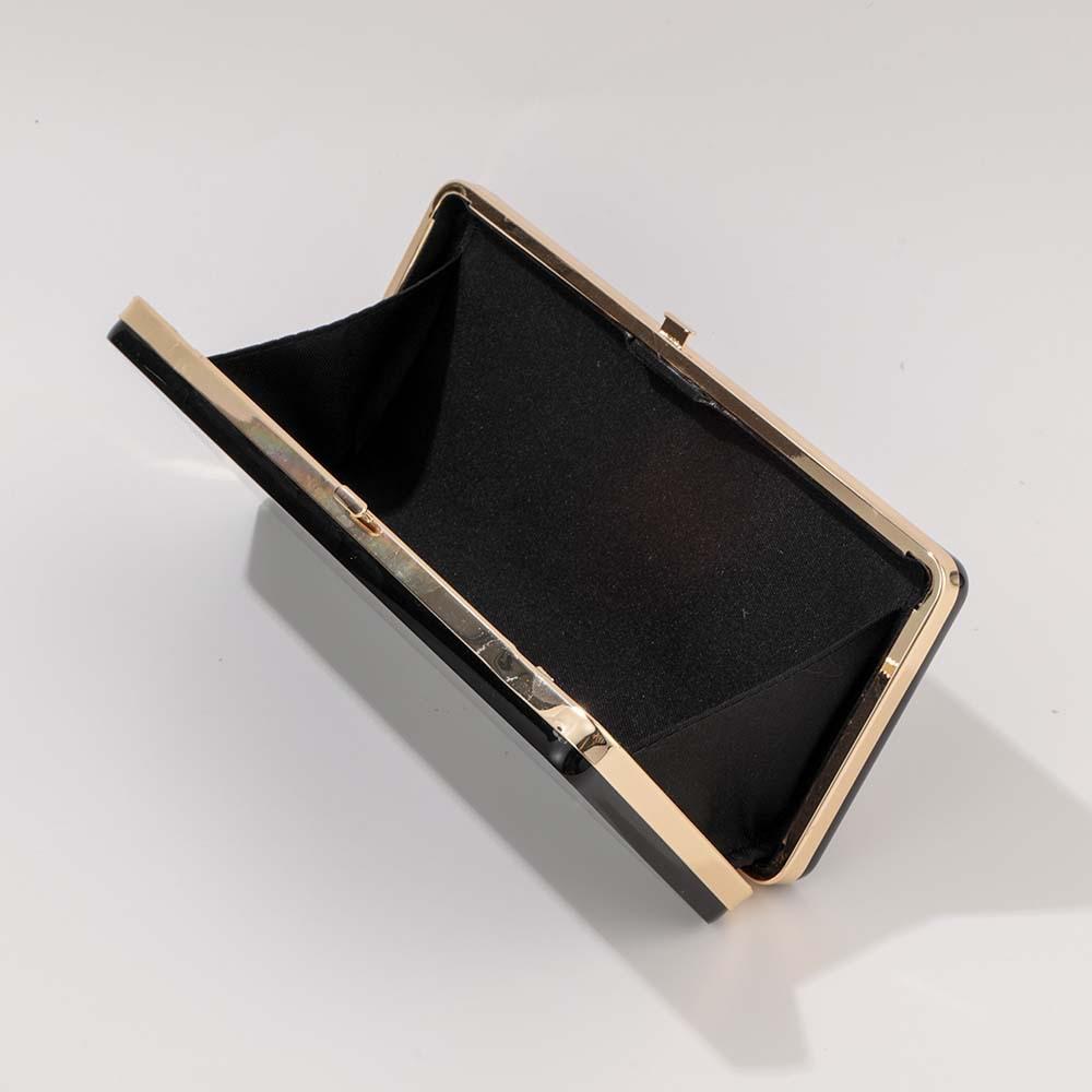 Hardware Clip Styling Bag Shoulder Crossbody Fashion Personality Celebrity Dinner