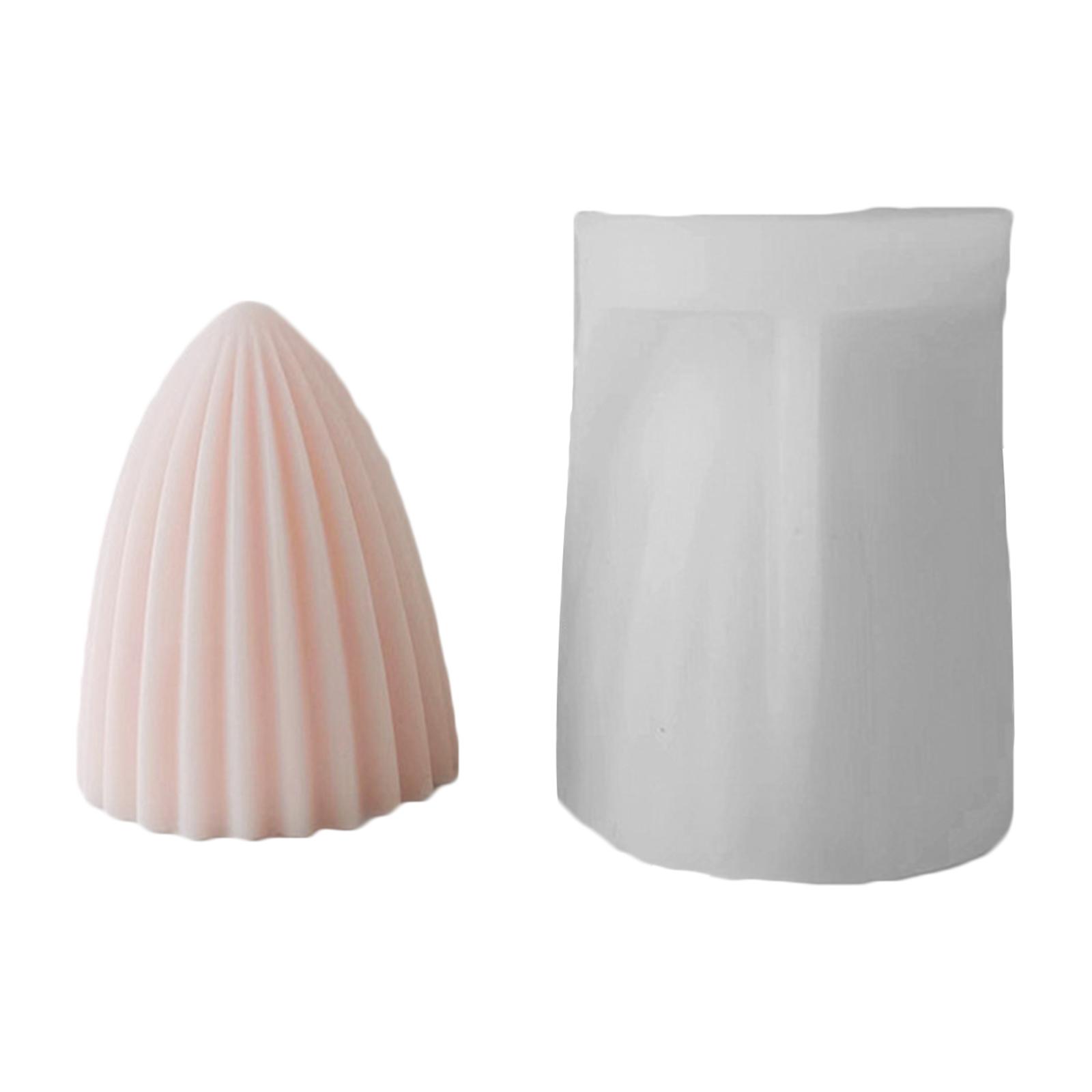 

3D Line Steeple Shaped свеча силиконовая форма для DIY украшения свечей формы для поделок инструмент для изготовления выпечки S