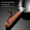 Zhishi Stainless Steel Oil Drizzler Set with Pear Wood Handle