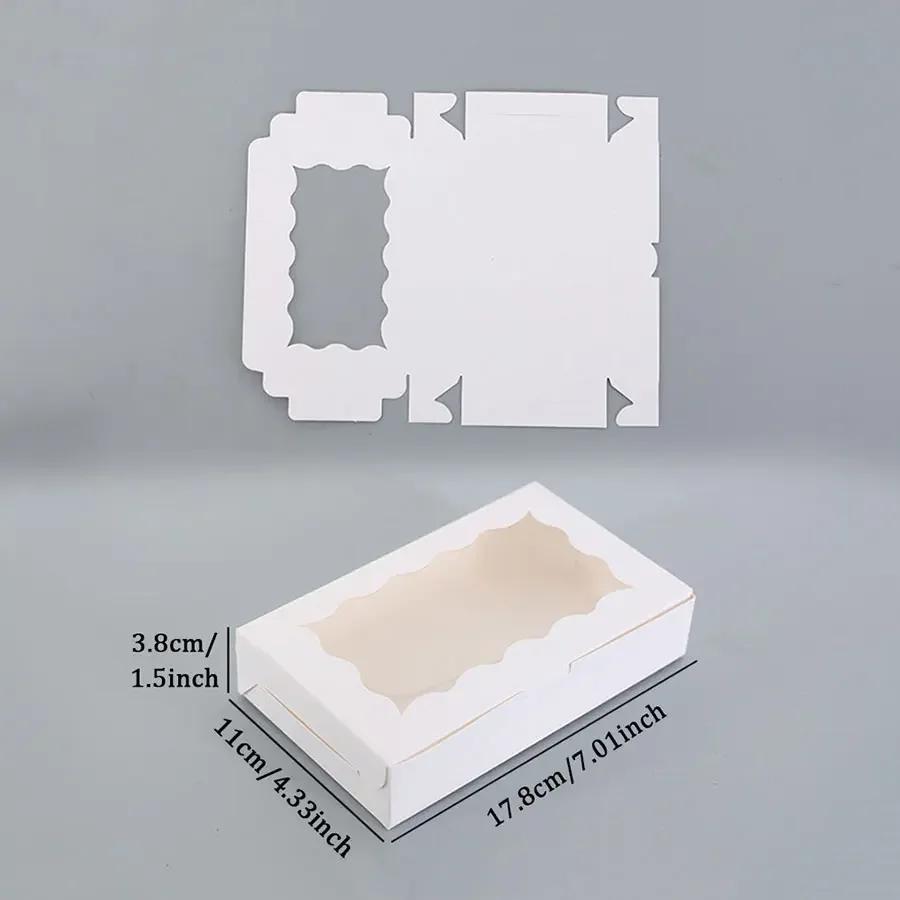 

10 шт. Коробки для торта с окном, Кондитерские коробки, Коробки для пирожных, Для торта, Выпечки, Шоколада, Кексов, День рождения, Свадьба, День Святого Валентина 10pcs белый