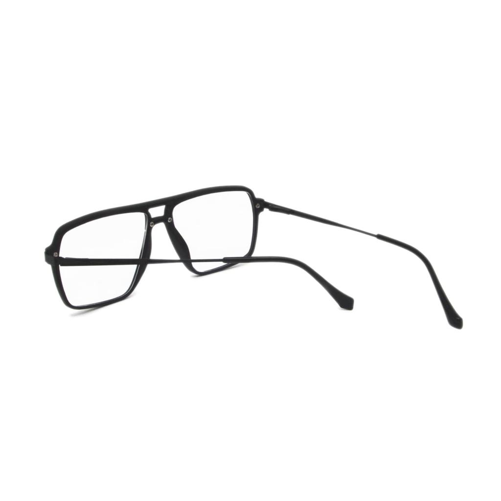 Blue Light Blocking TR90 Metal Frame Reading Stylish Reading Glasses H6996 [Henghao] Ultra-Lightweight Glasses, (Black, 2.00 Magnification)