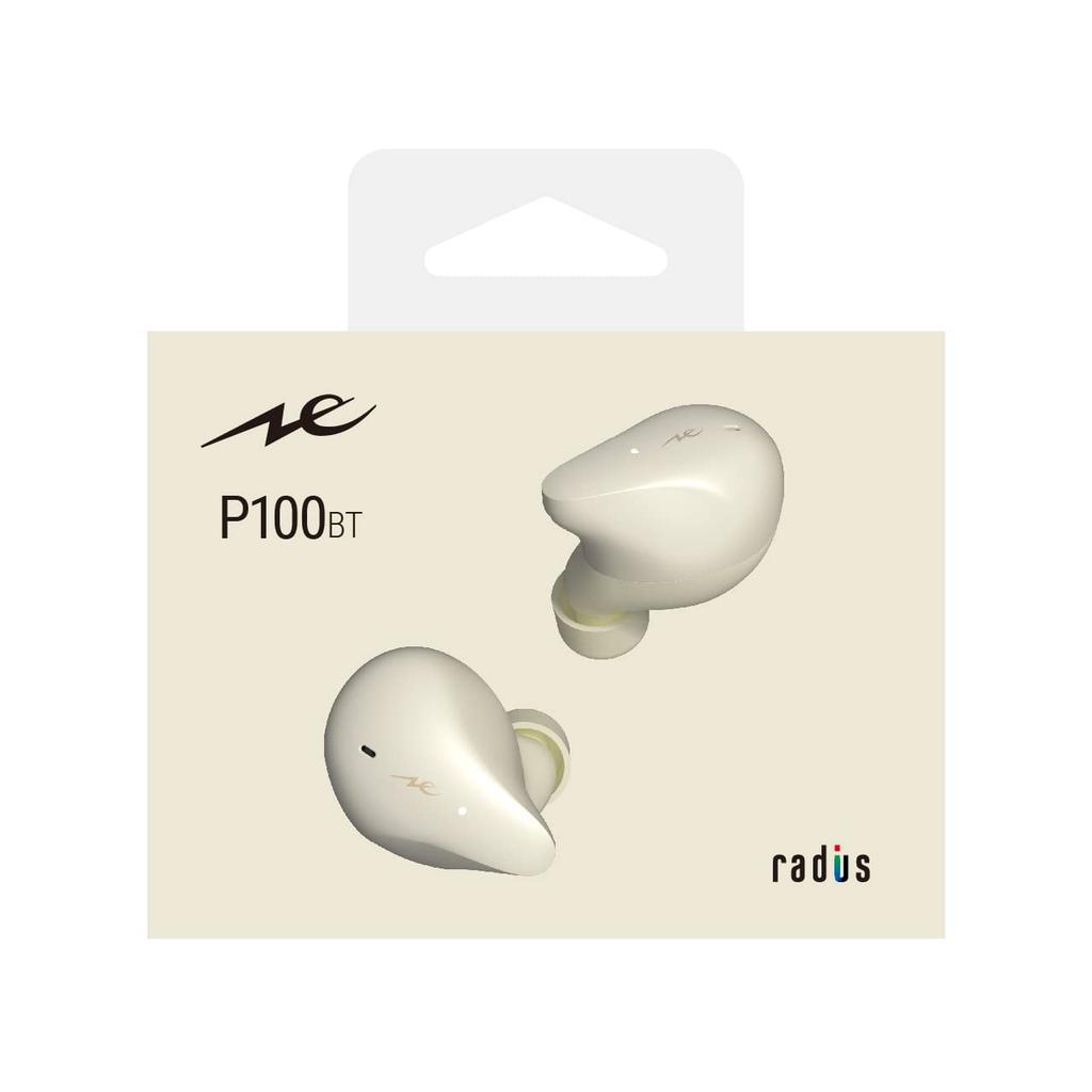 Radius Low Latency Gaming Wireless Noise Cancelling Ambient Sound True Wireless Remote Gaming Long Playback IPX5 Waterproof HP-P100BT Earphones